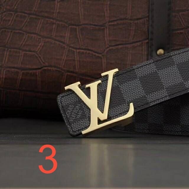 חגורה של לואי ויטון מעור – תמונה 3