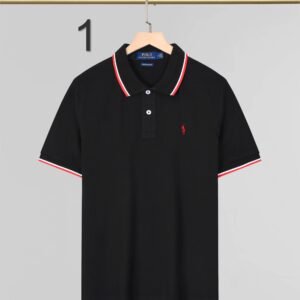 חולצה קצרה עם צווארון של פולו ראלף לורן